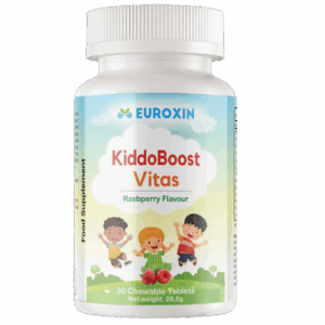 KiddoBoost Vitas – Raspberry Chewables