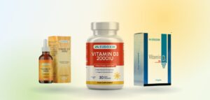Euroxin vitamin D3 range: drops, softgels and tablets